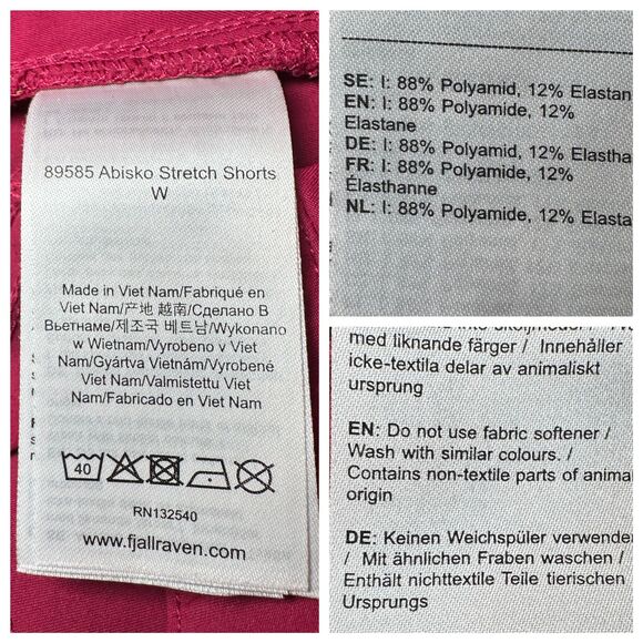 🔥 Fjallraven Abisko Stretch Shorts NWOT US 26 | Discontinued! 🔥 - Picture 17 of 17